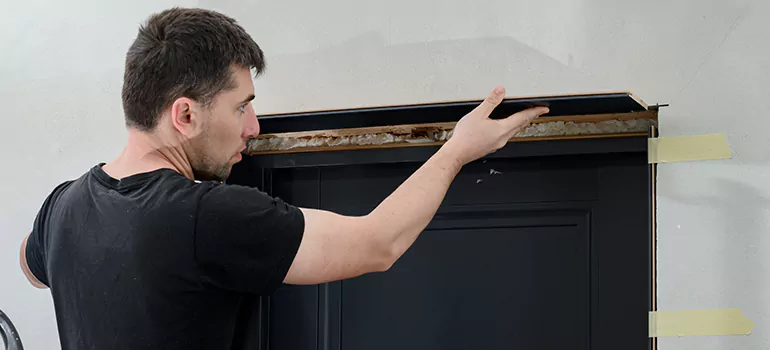 Wood Door Hole Repair in Eustis, FL