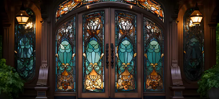 Wrought Iron Storm Door in Eustis, FL